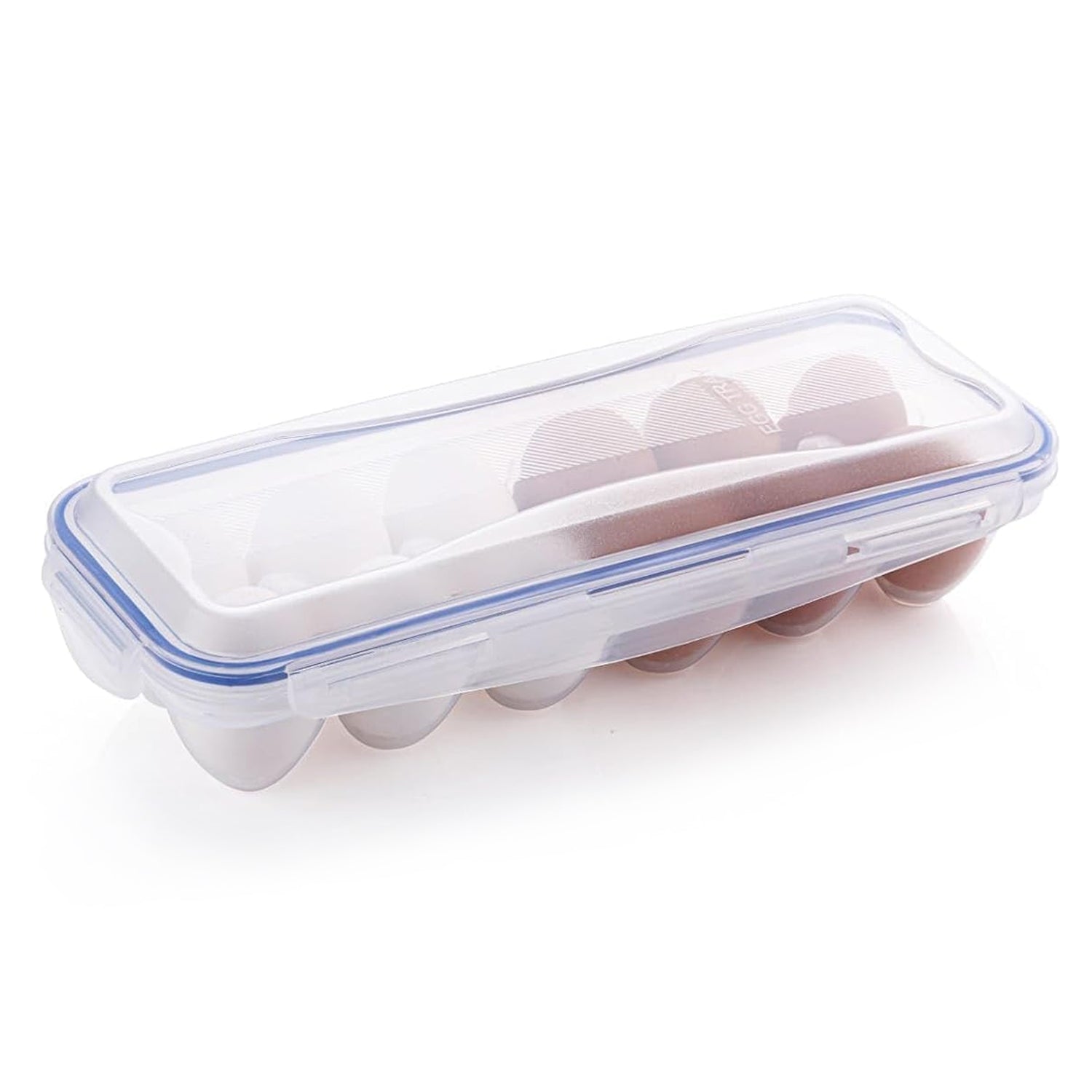 Lock-Clip Refrigerator Egg Storage Box - (1 Pc) Lock-Clip Refrigerator Egg Storage Box - (1 Pc)